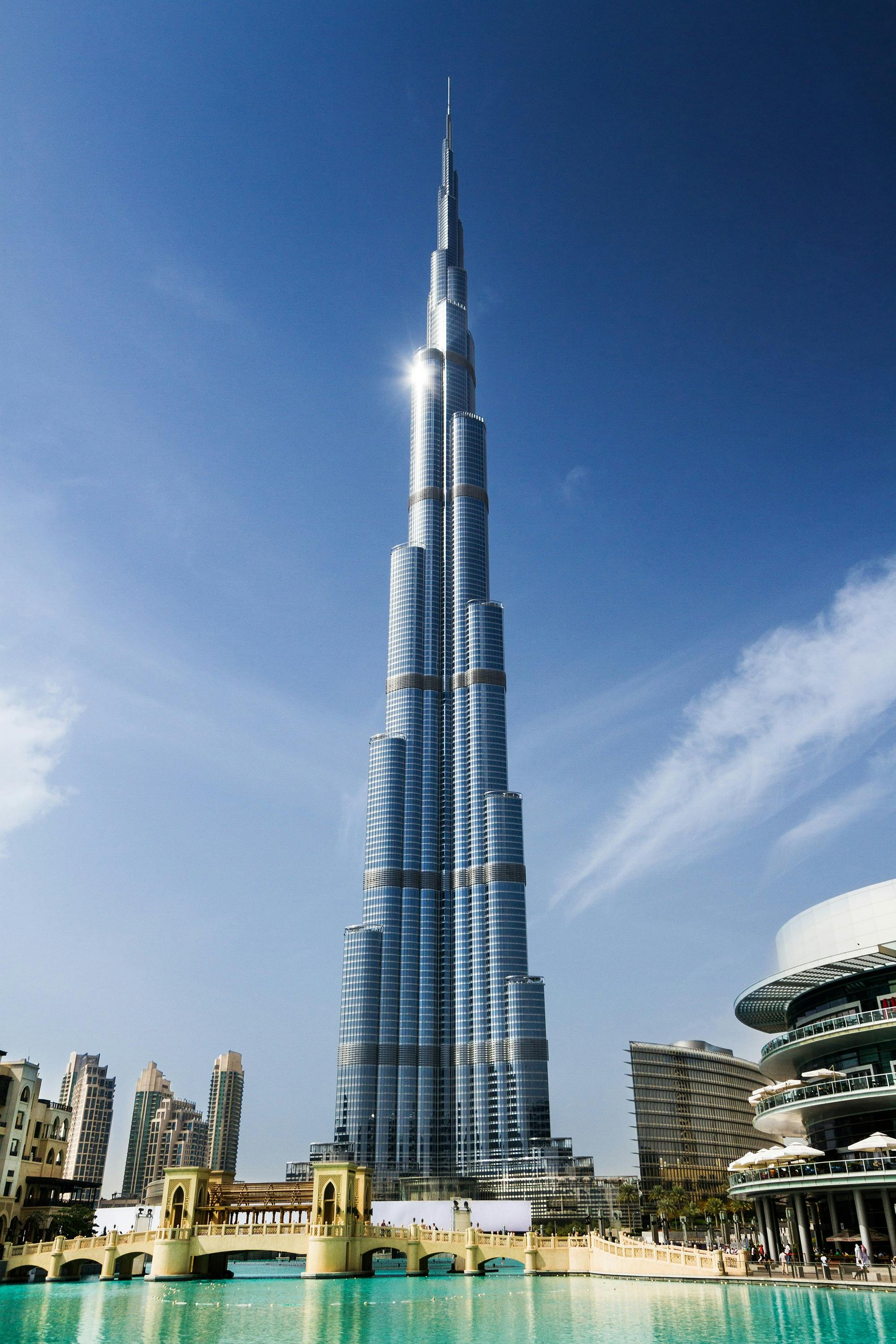 Dubai skyline with Burj Khalifa luxury travel