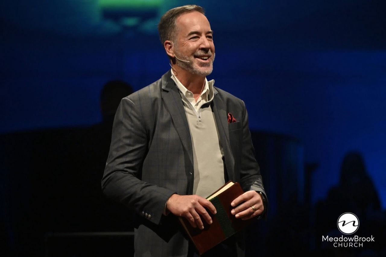 Speaker with Bible