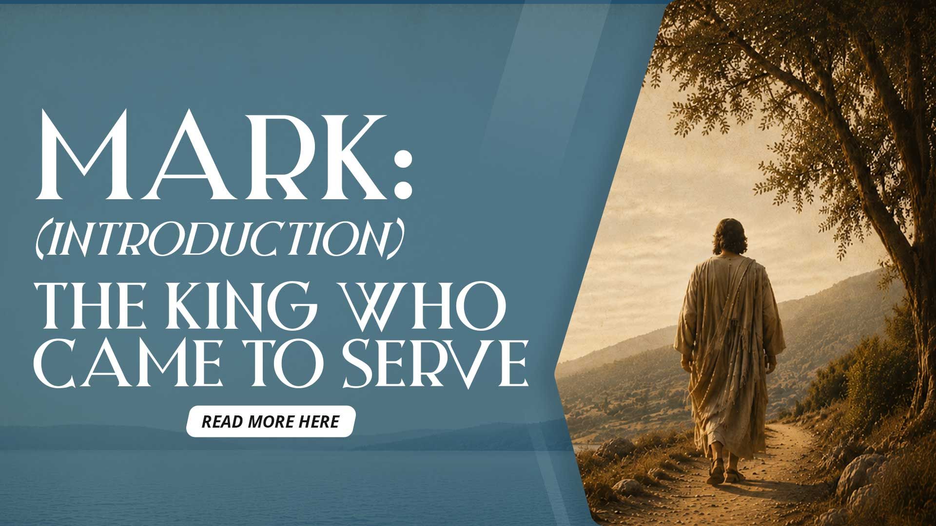 Jesus, Gospel of Mark, New Testament