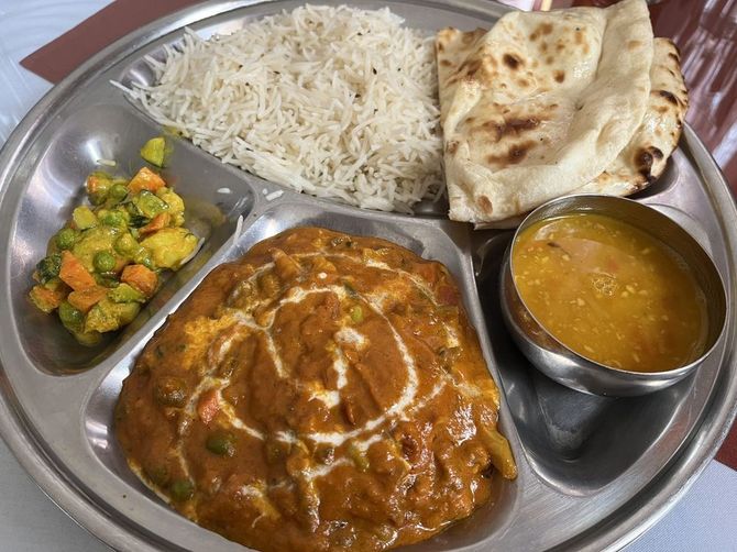 tiki masala lunch