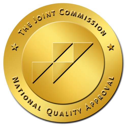 A gold coin that says the joint commission national quality approval