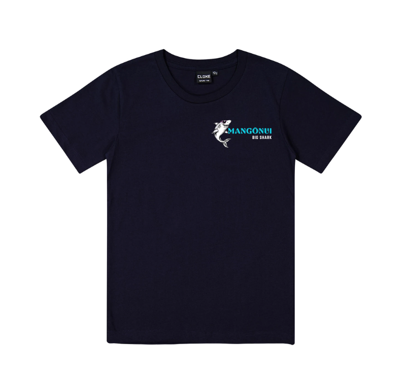 Mangōnui Kids Unisex Classic Navy T-Shirt