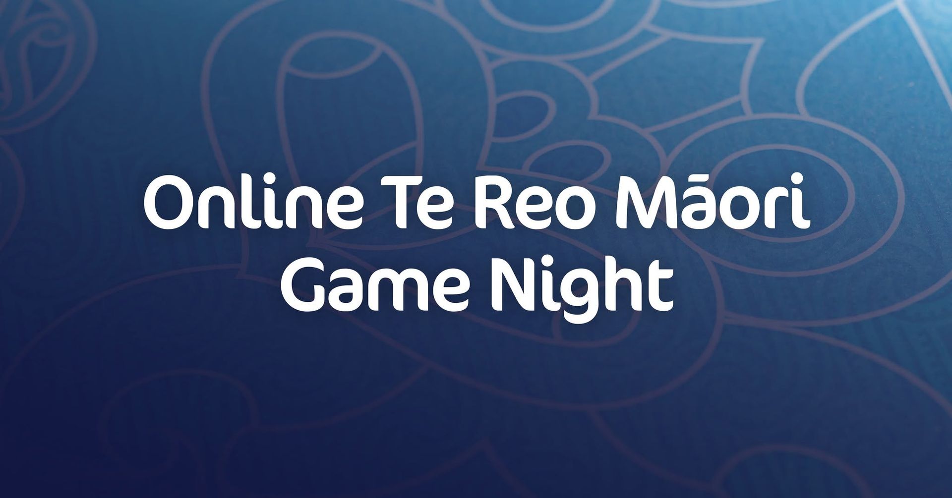 Online Te Reo Māori Game Night
