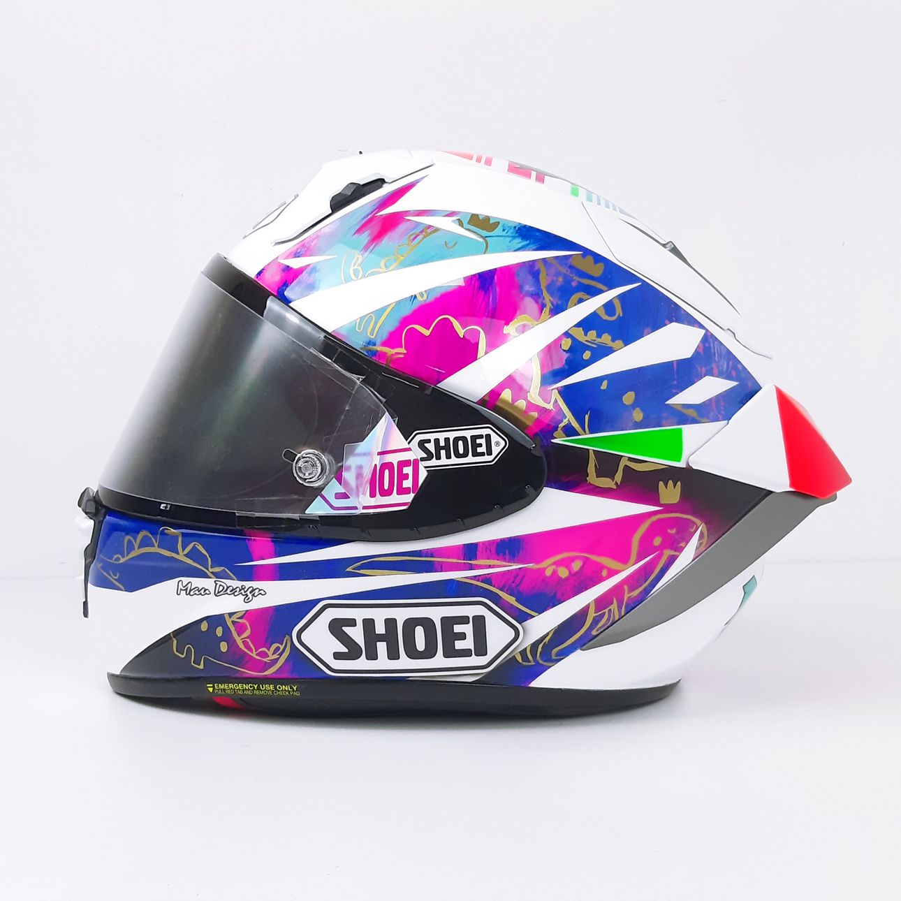 aerografia su casco