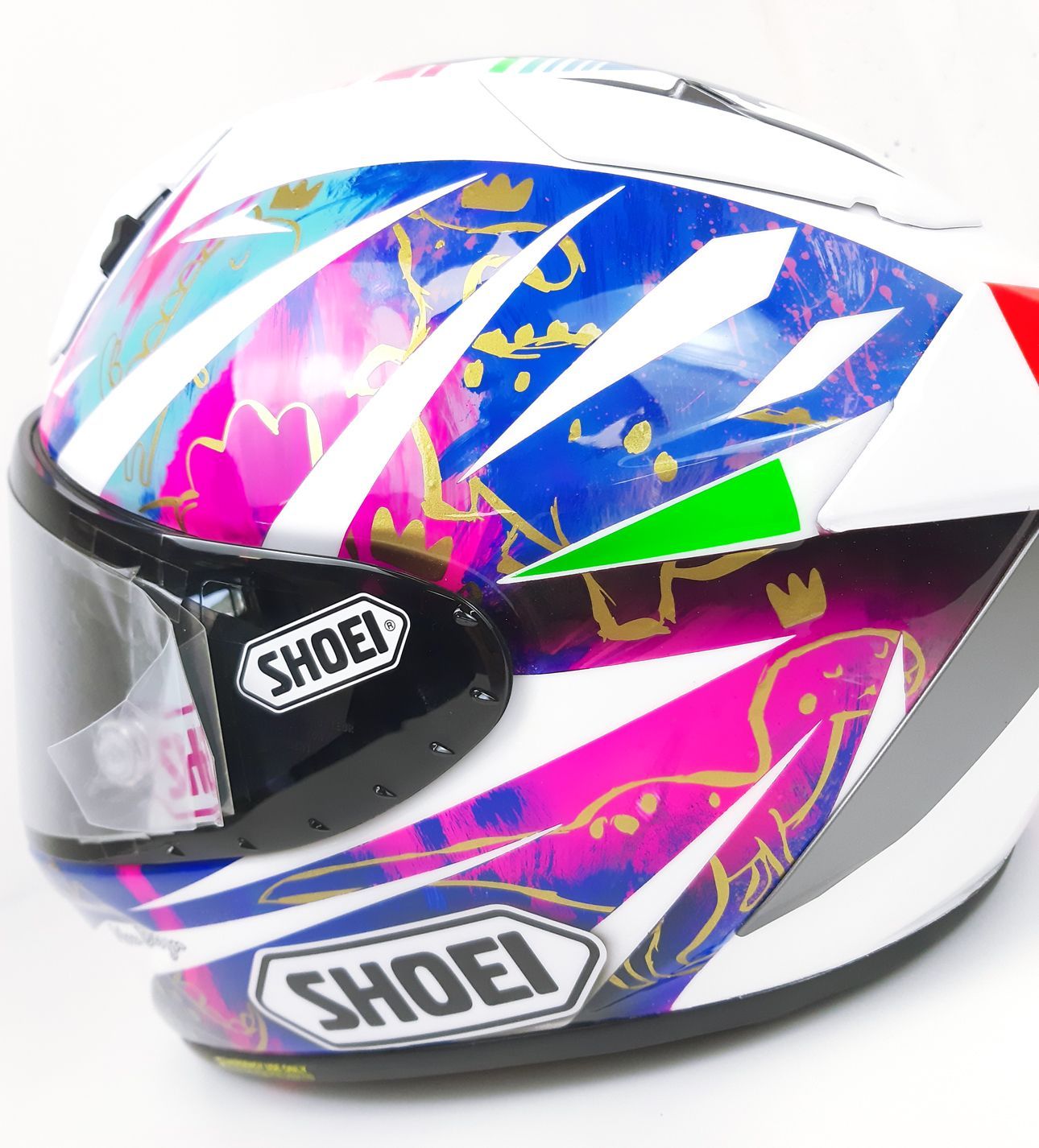 aerografia su casco