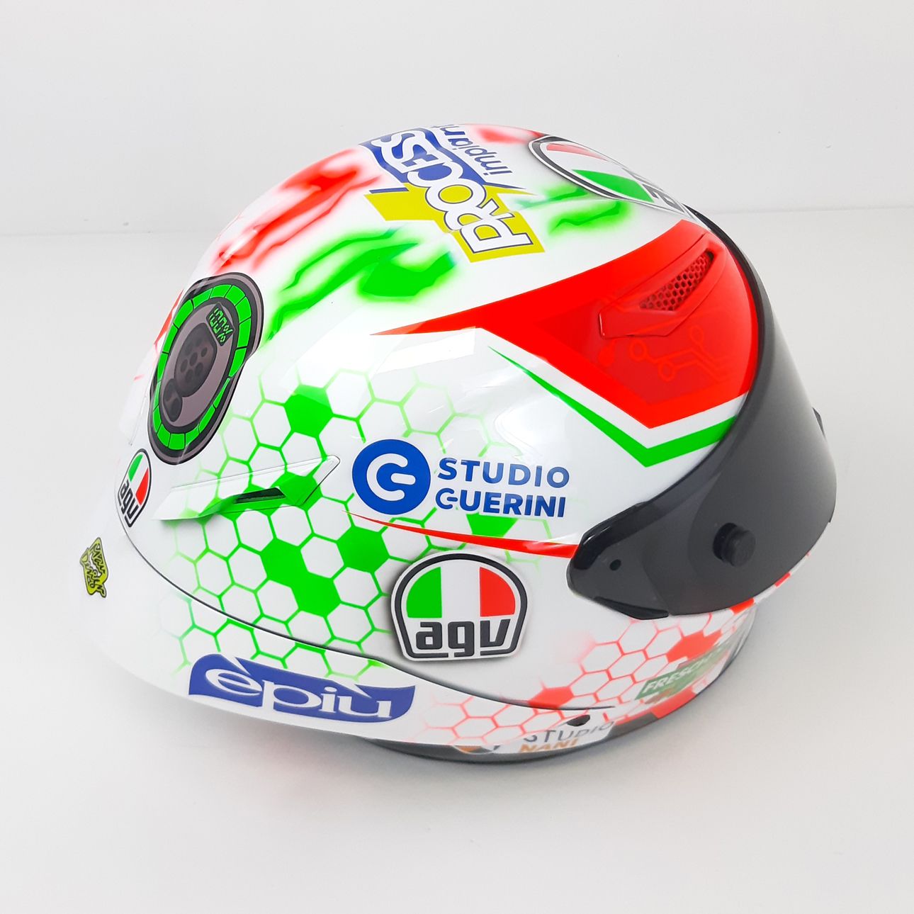 aerografia su casco