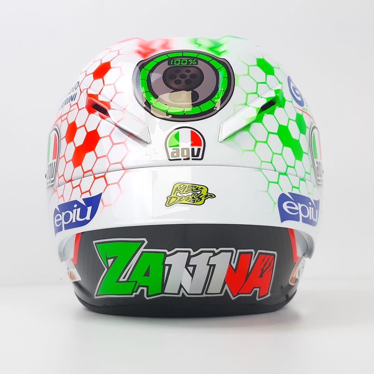 aerografia su casco