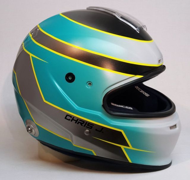 aerografie su casco