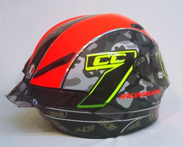 aerografie su casco