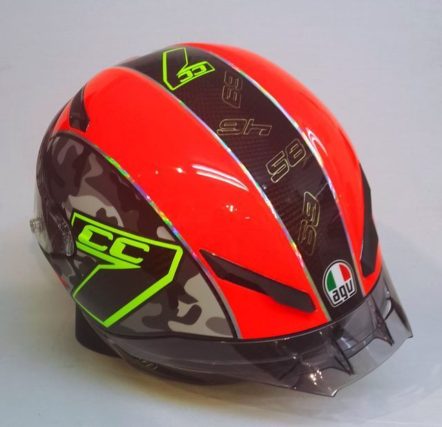 aerografie su casco