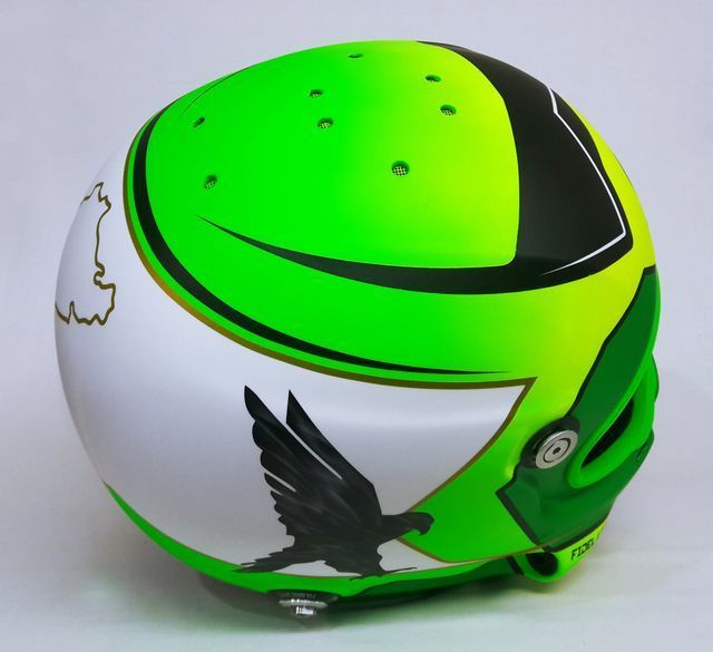 aerografia su casco