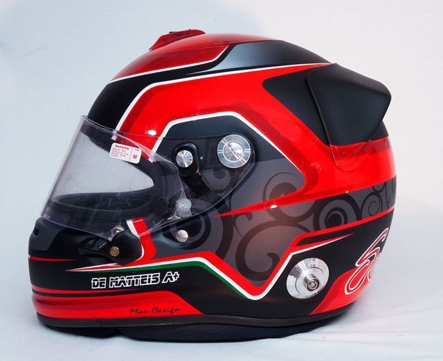 aerografia su casco