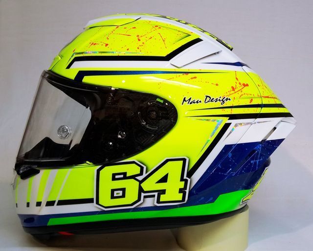 grafiche su casco