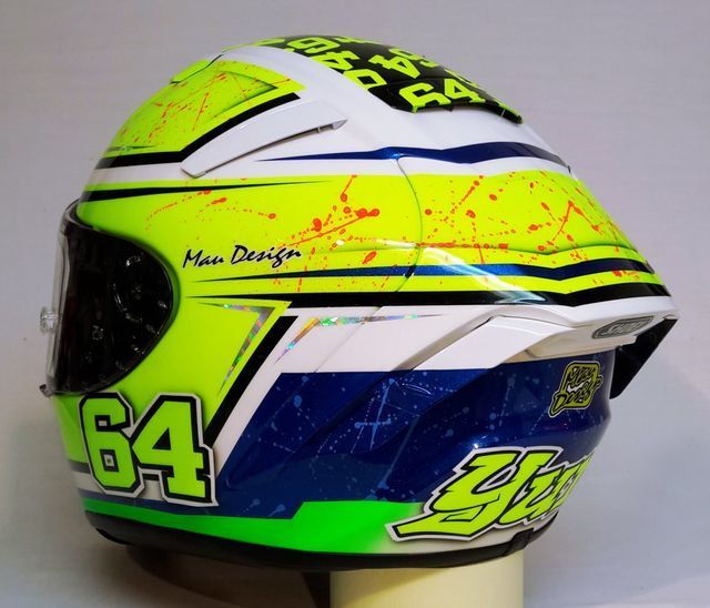 grafiche su casco