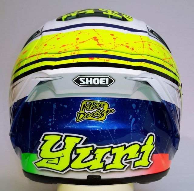 grafiche su casco