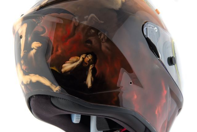 grafiche su casco
