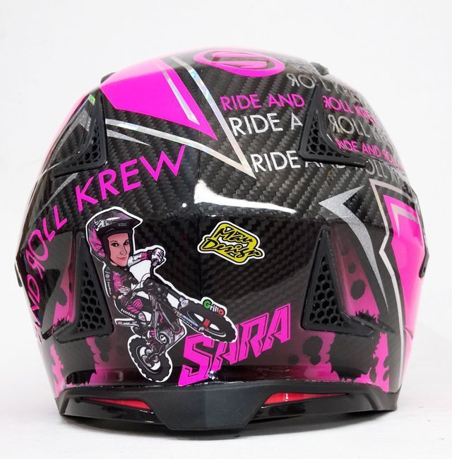 grafiche su casco