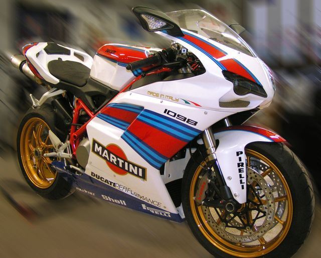 aerografia su moto