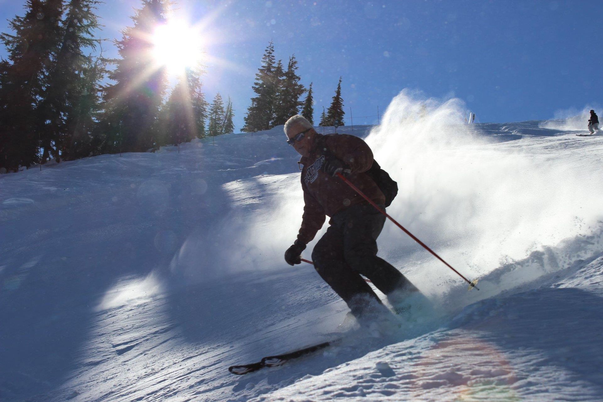 Skiing