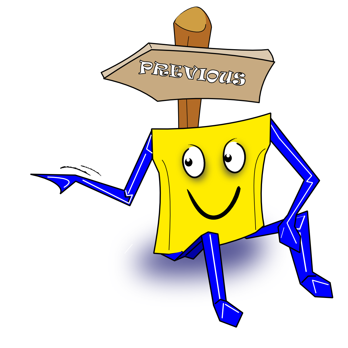 Click button to see previous page