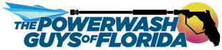 A logo for the powerwash guys of florida