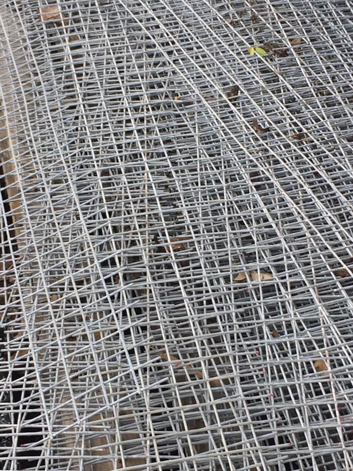 A Stack of Rectangular Galvanized Wire Mesh Panels — Ingham Agencies in Ingham, QLD