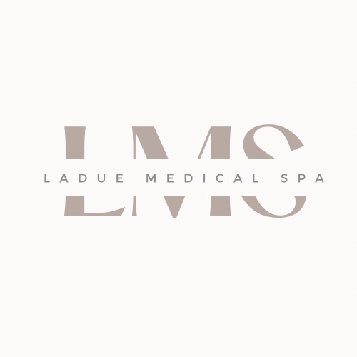 It is a logo for a medical spa called ladue medical spa.