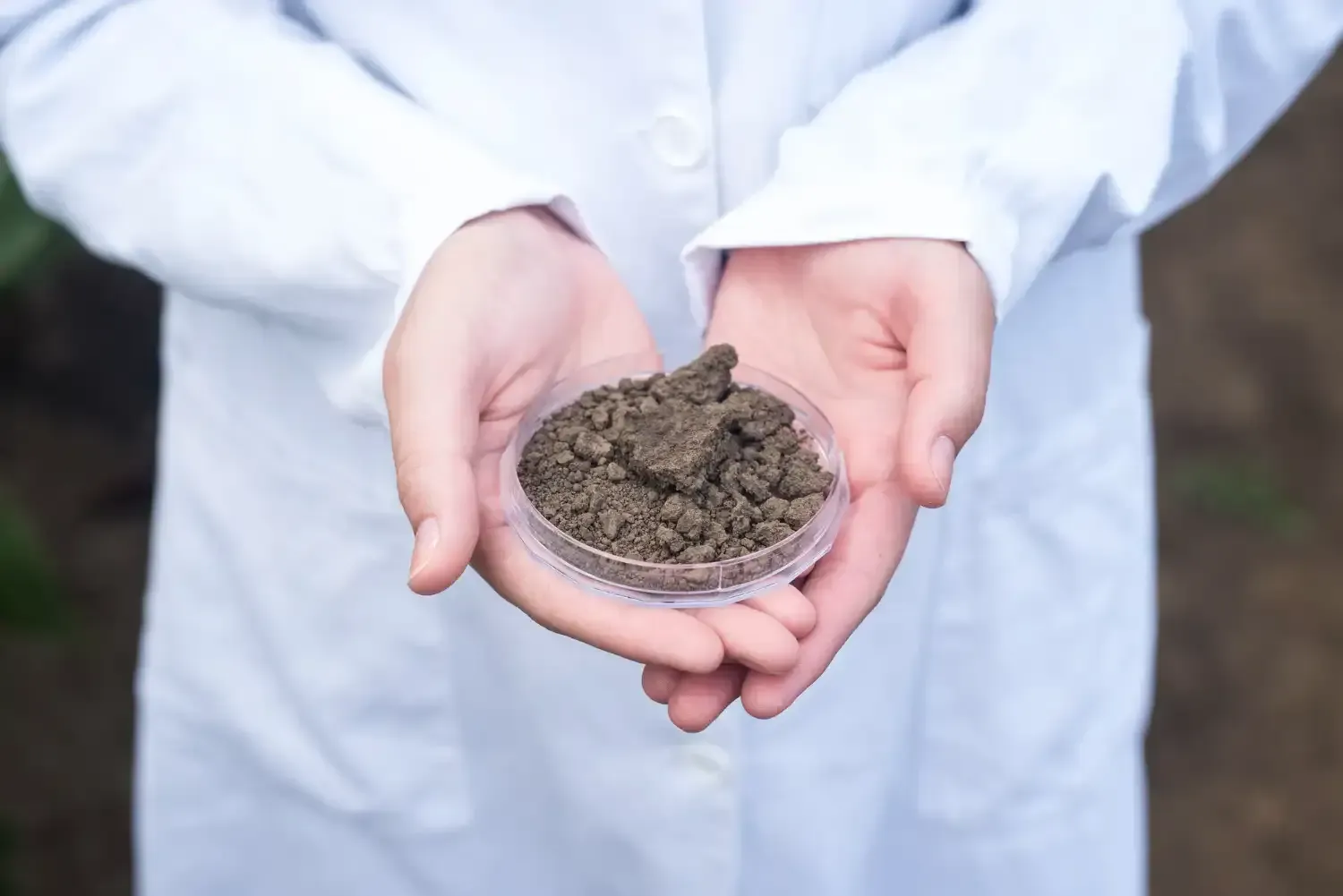 Soil sample analysis for foundation assessment by Two Bros Foundation Repair