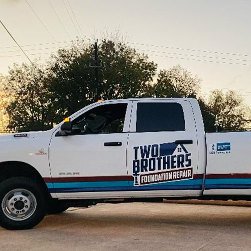 Two Brothers Foundation Repair Truck