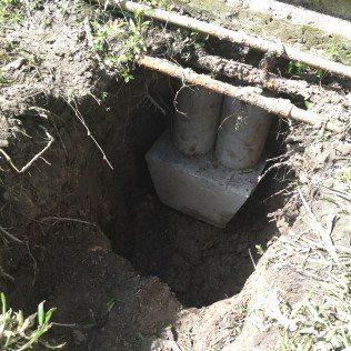 Foundation repair work