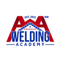 A logo for a welding academy in arkansas