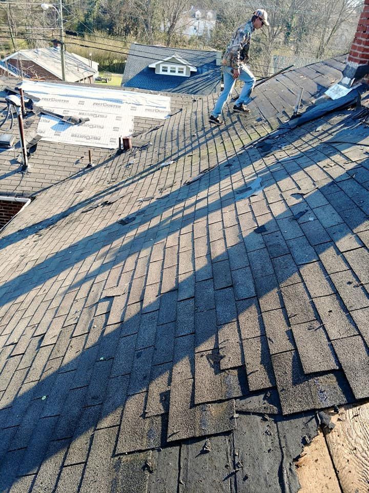 Working on the Roof — Kingsport, TN — McMurray Boy's Roofing