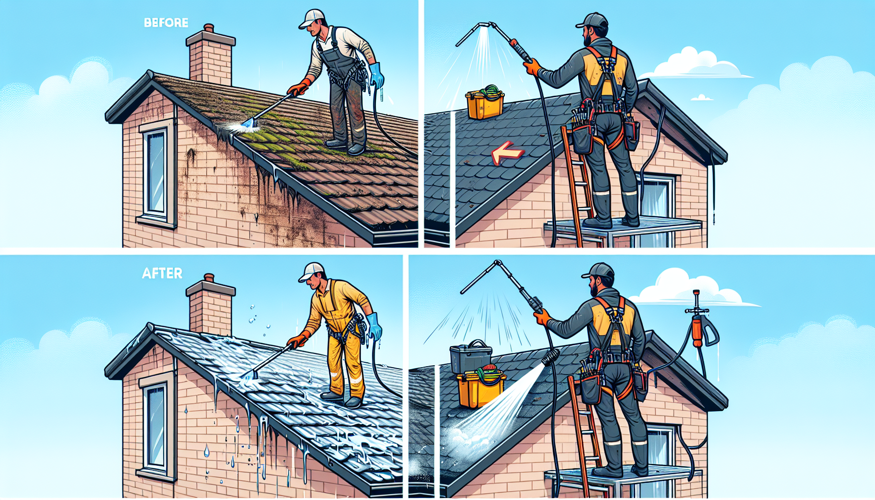 Why you should hire professional roof cleaners