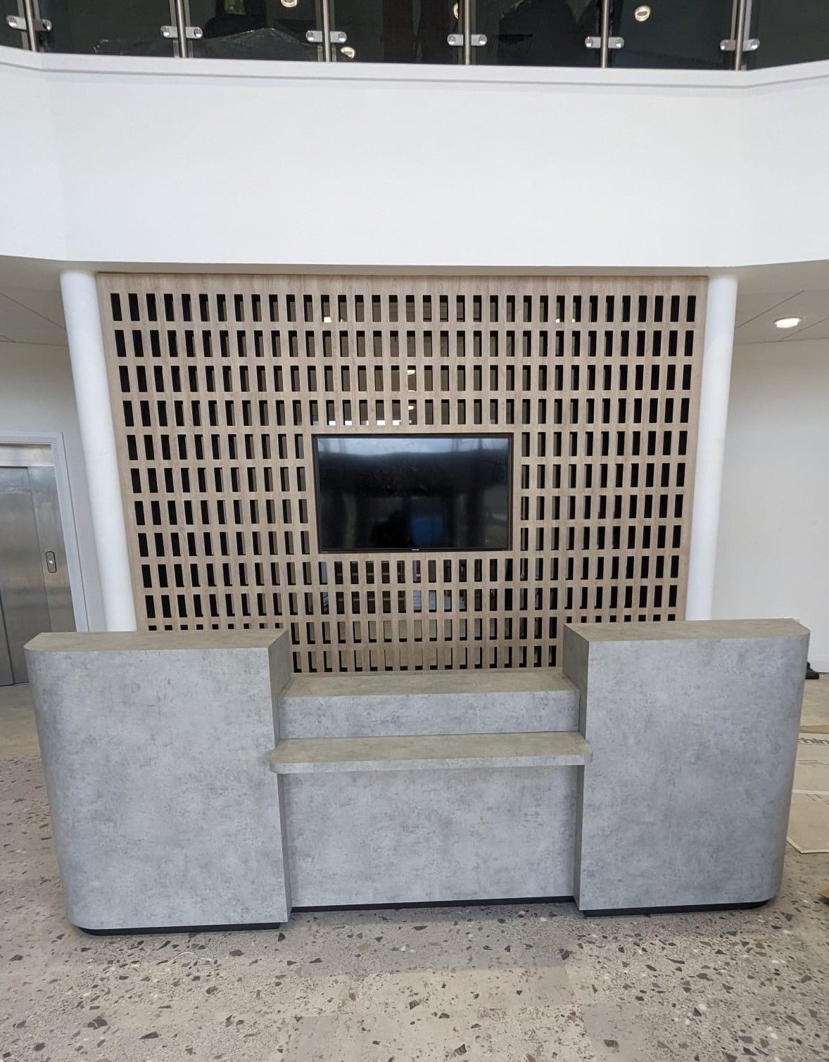 Reception – Manufacture and Fit Out, Leicester