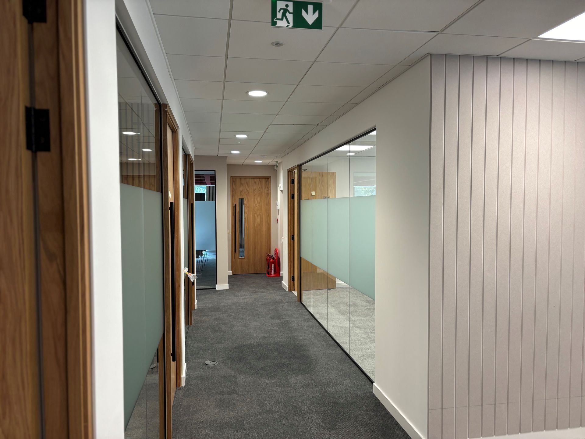 Bespoke office joinery installation Solihull