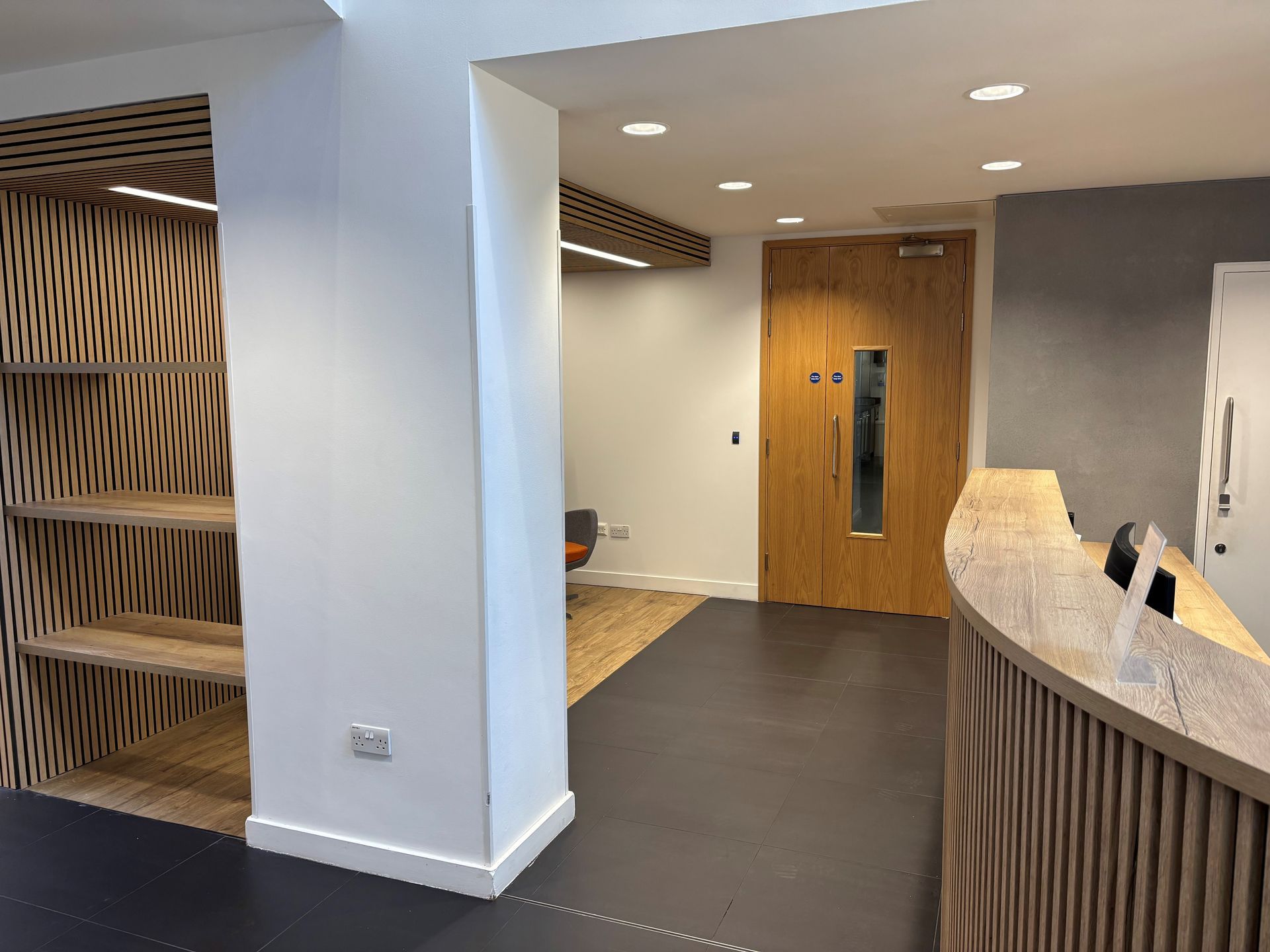 Modern office interior refurbishment