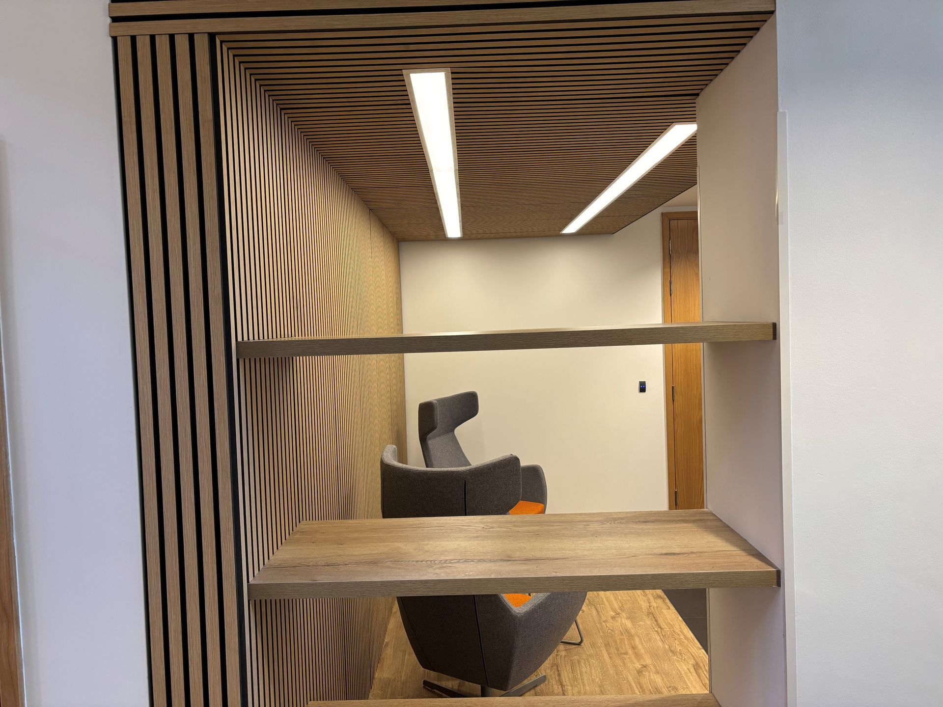 Commercial fit out installation team