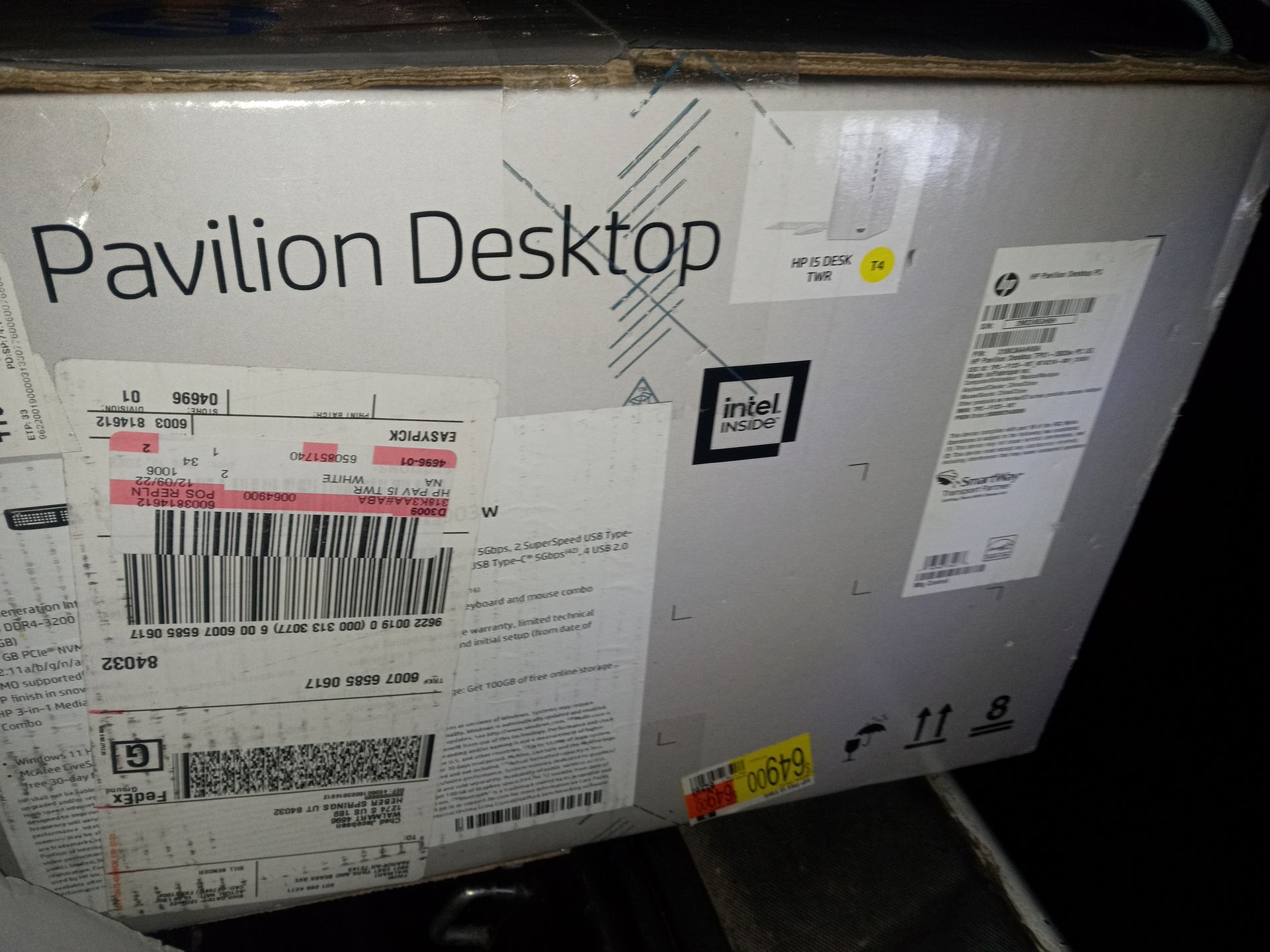 Hp Pavillion Desktop Computer