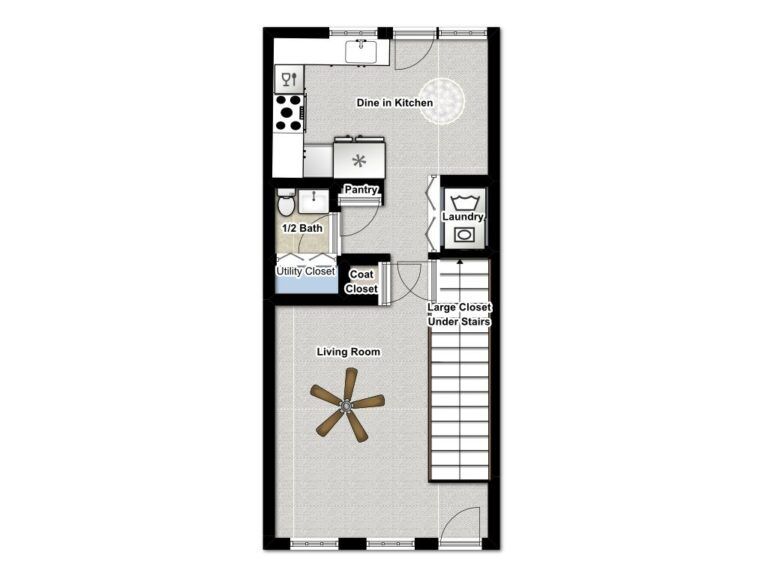 Cedar Pointe Villas Floorplan