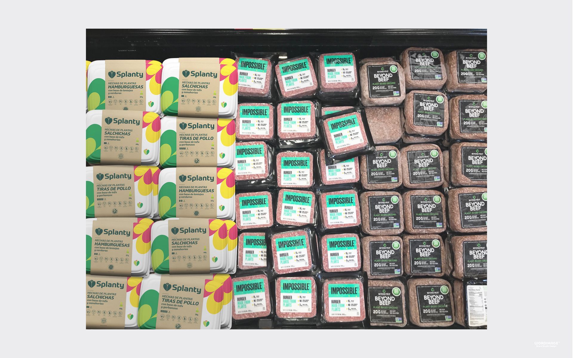A bunch of boxes of food are stacked on top of each other on a shelf.
