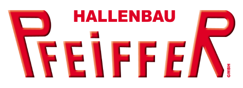 Hallenbau Pfeiffer, Logo, Bauplanung