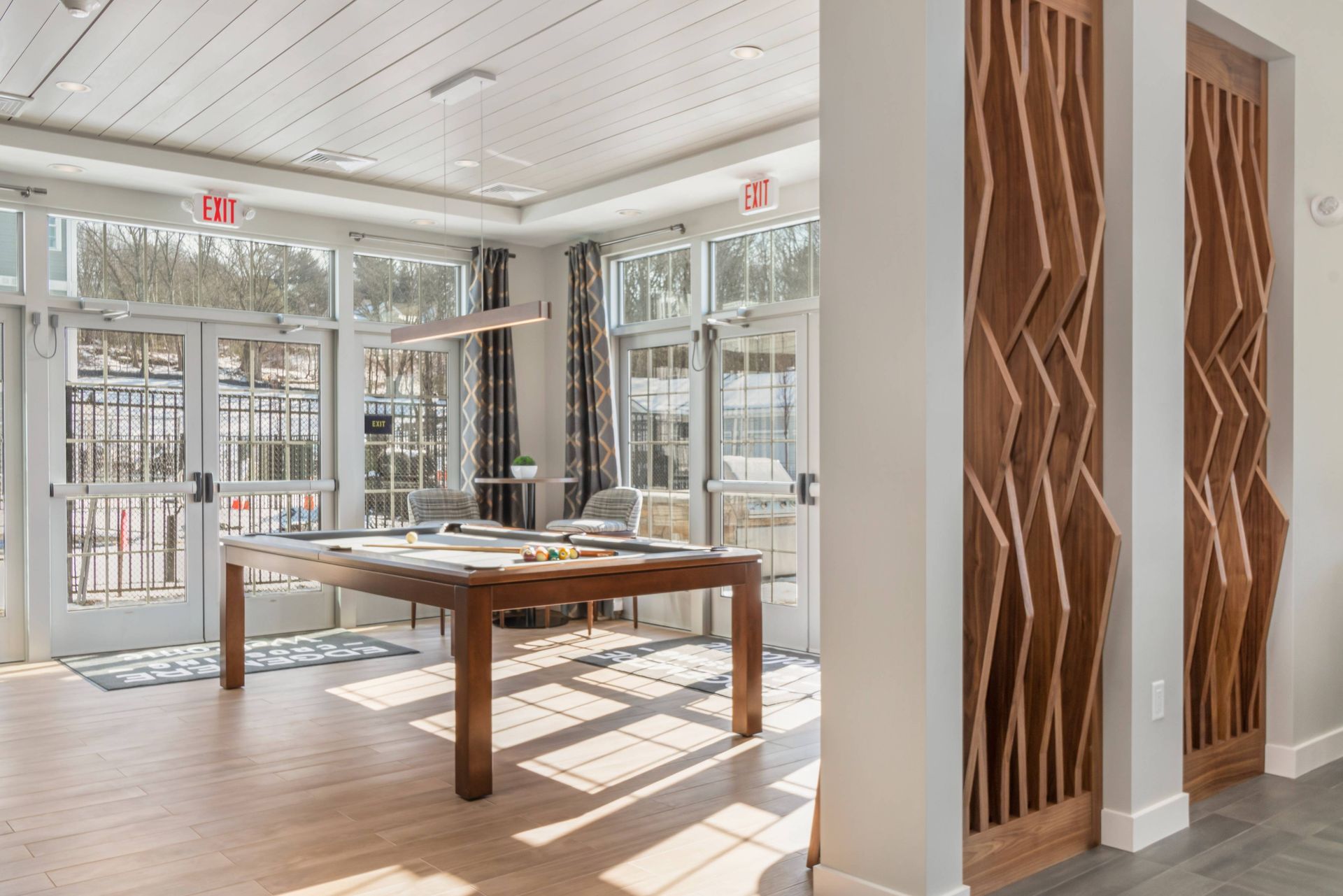 Indoor Pool Table | Edgemere Crossing