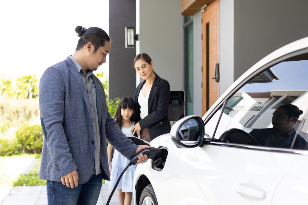 Home EV charger installation completed by Virtue Electrical in Beard, Canberra
