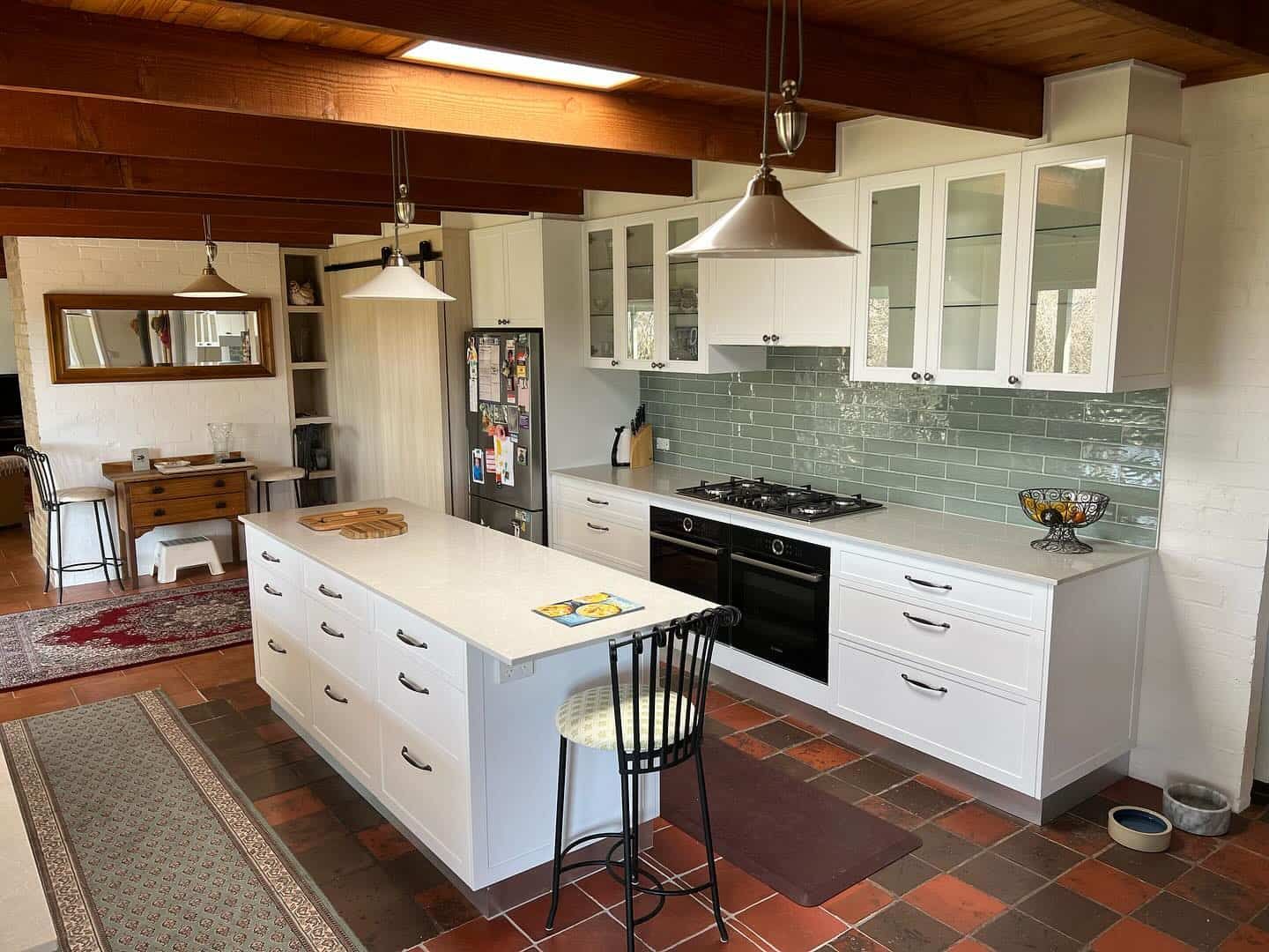 Illuminate Your Kitchen With Stylish Ceiling Lights From Virtue Electrical — Electrical Services in Beard, ACT