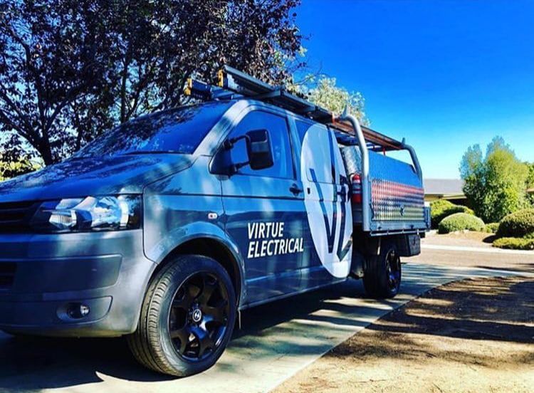 Virtue Electrical's Mobile Truck Delivering Efficient Electrical Solutions on The Move — Electrical Services in Beard, ACT