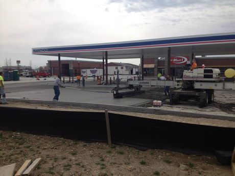Pumping Concrete Foundation — Evansville, IN — Edwards Concrete