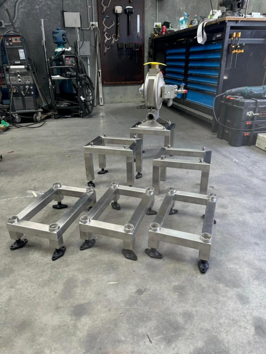Steel Fabrication On The Central Coast Fabricated Stainless Equipment Stands