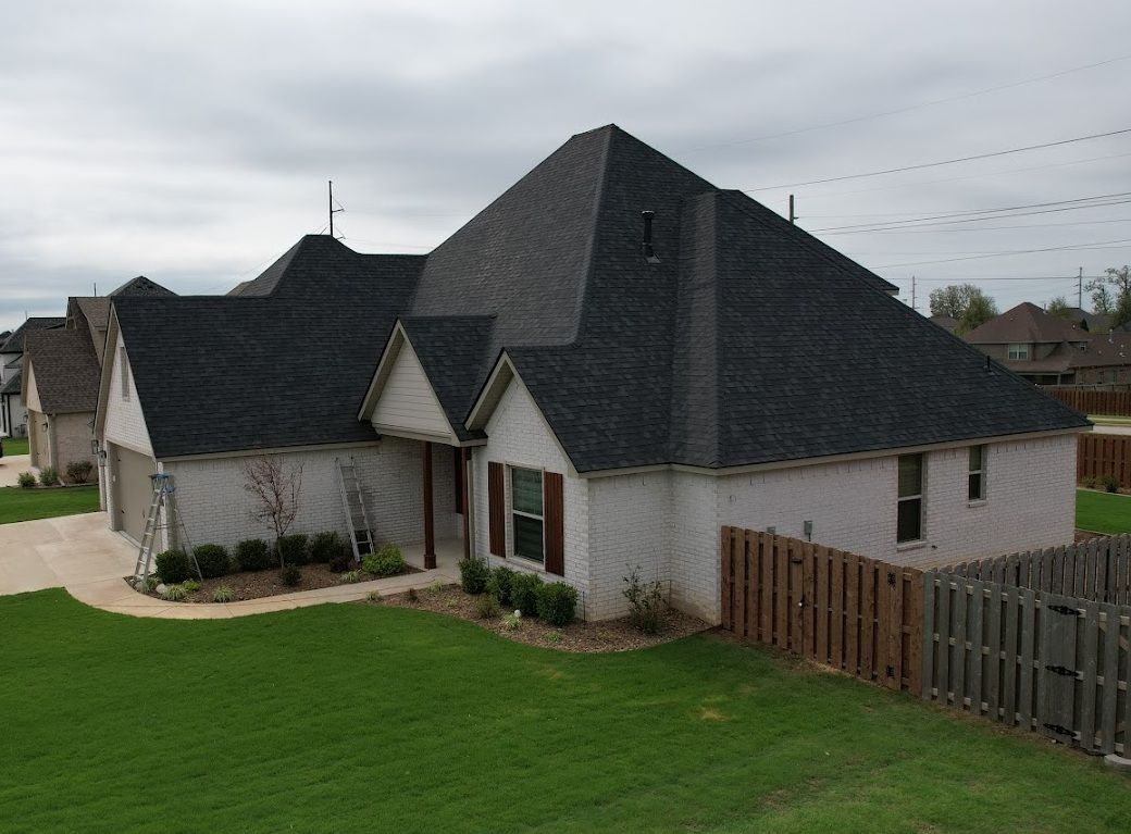 Roofing project completed by Roofing & Gutter Experts in Springdale Arkansas