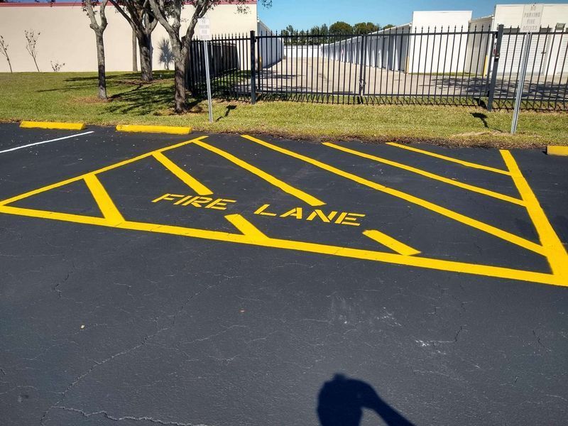 Fire-lane Painting
