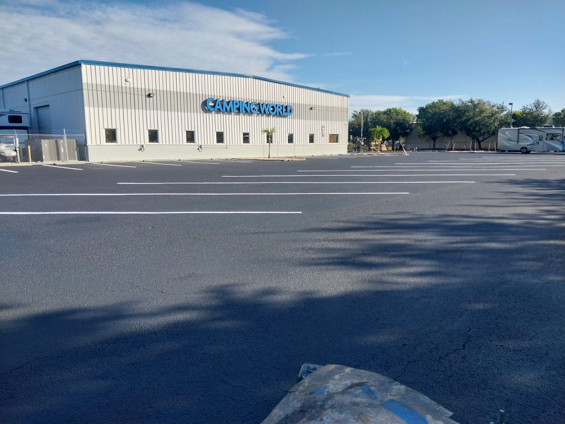Large building with 